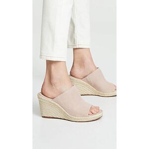 NEW! STUART WEITZMAN Pink Platform Mule Marabella Wedge Slip On Shoes 8 EU 38.5